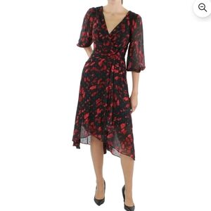 DKNY V-Neck Dress 16W Plus Size